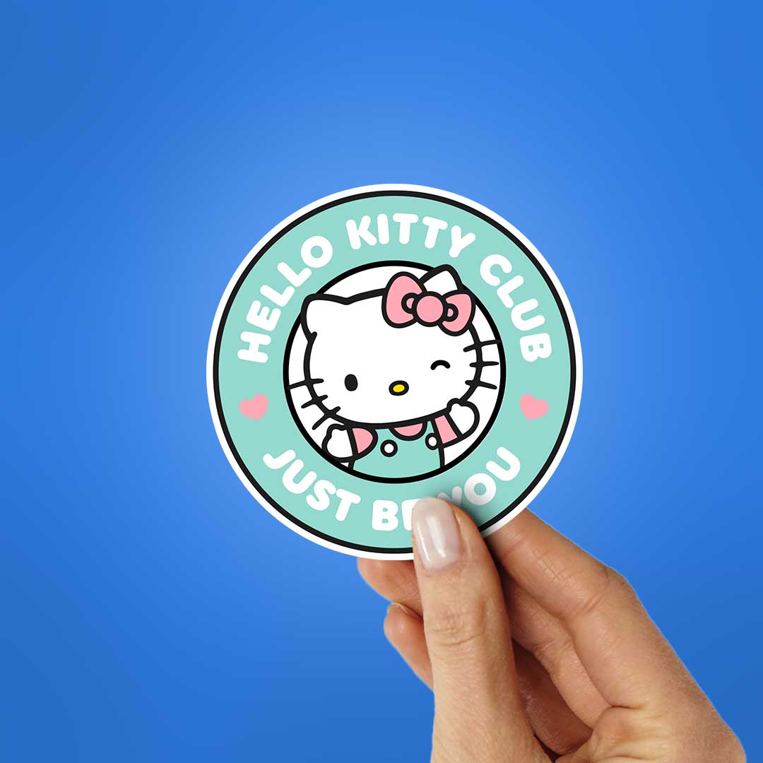 Hello Kitty Club Sticker