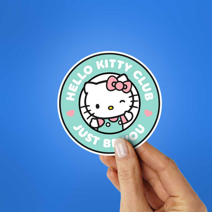 Hello Kitty Club Sticker