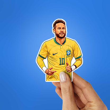 Neymar Jr Brazil 2.0 Sticker