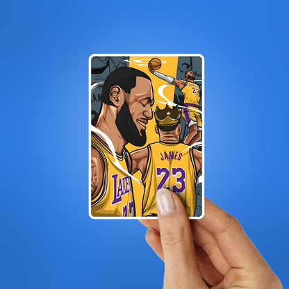 Lebron James Sticker