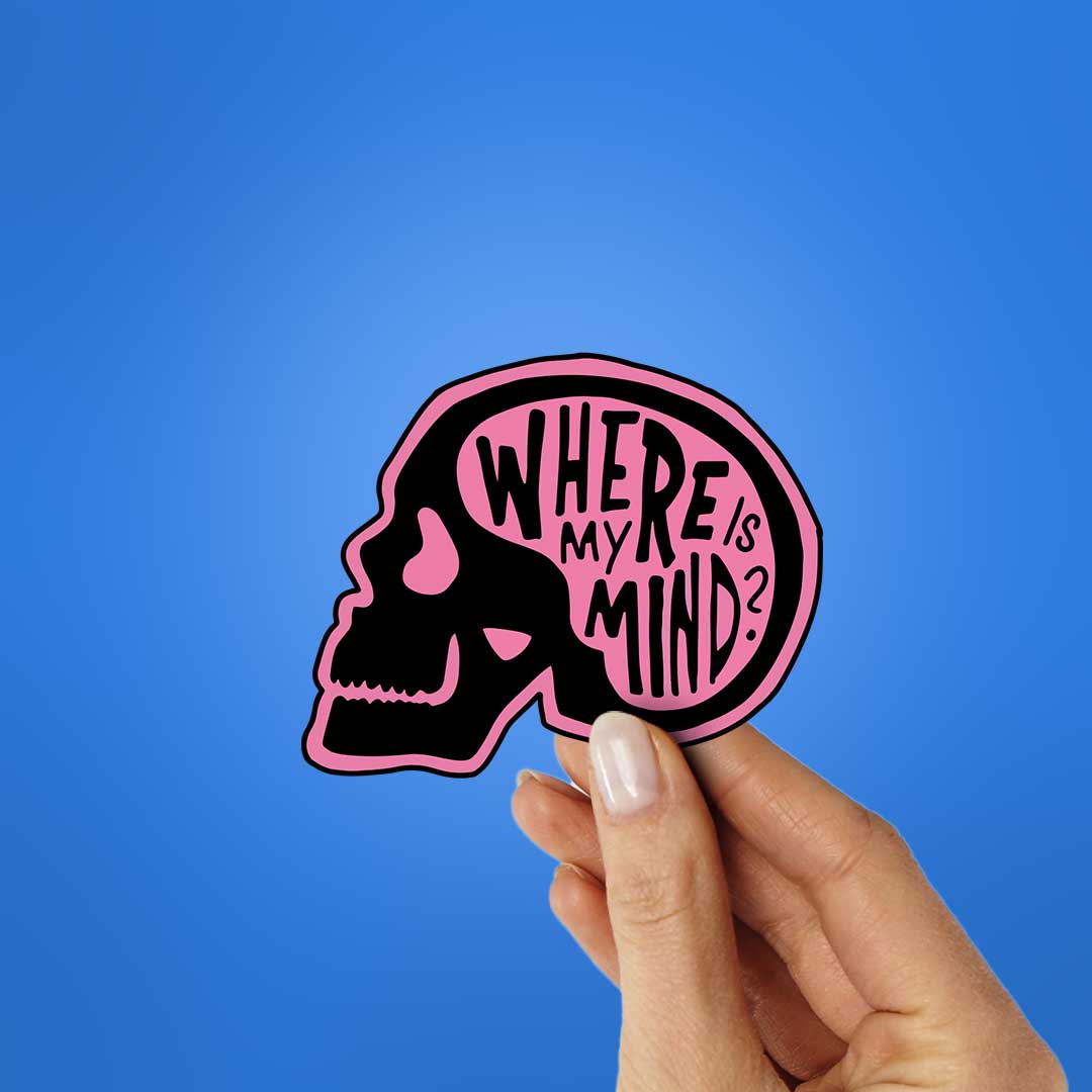 Where Is My Mind Sticker