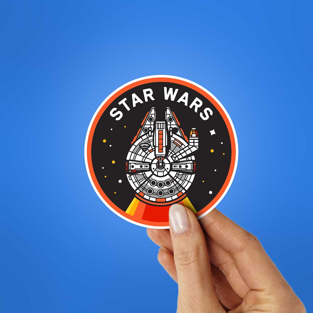 Star Wars Ship Sticker