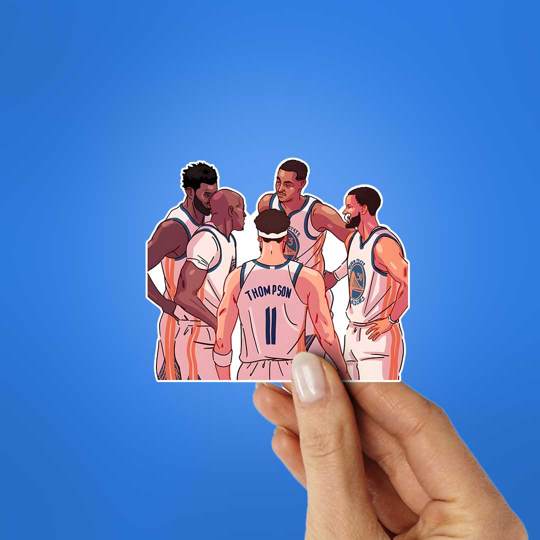 Golden State Warriors Team Sticker