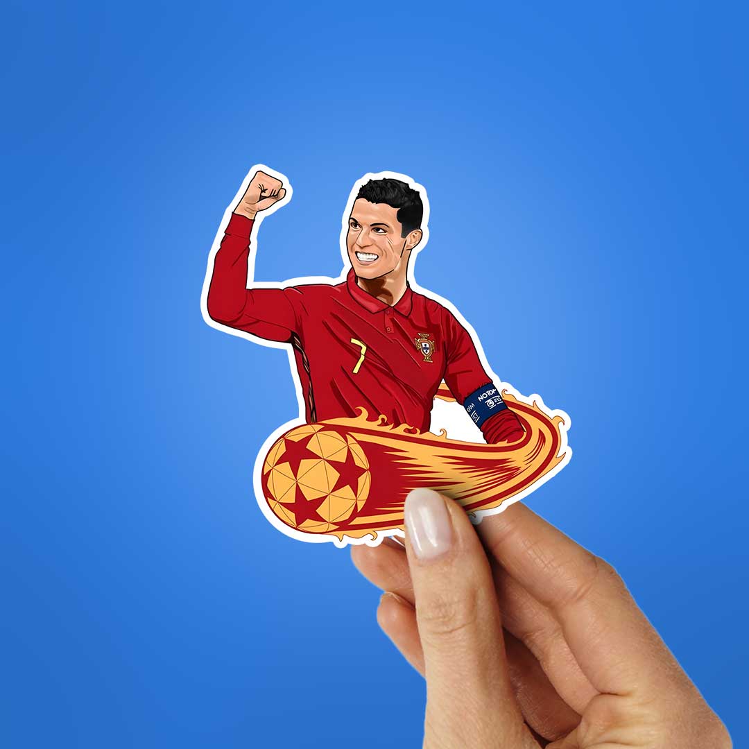 Ronaldo 7 Sticker