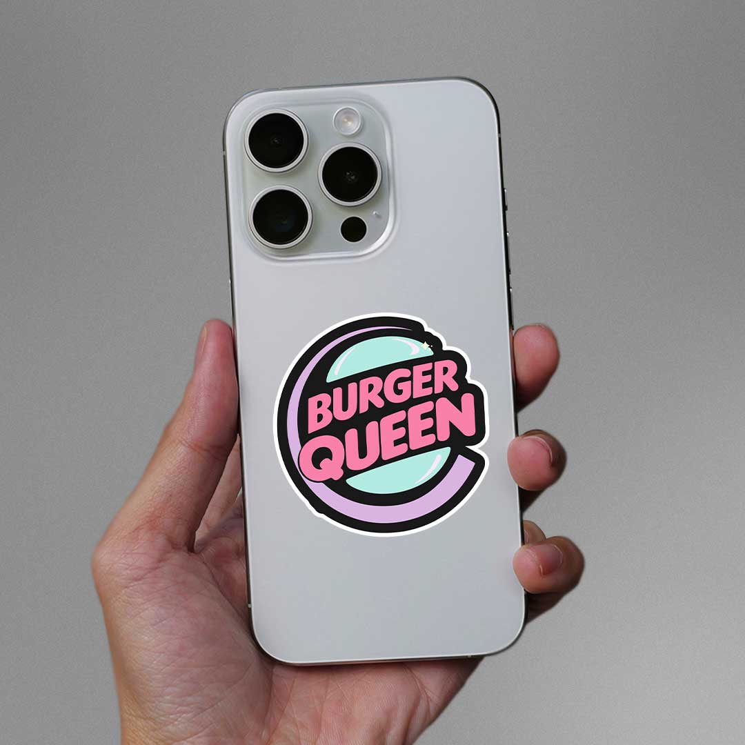 Burger Queen Sticker