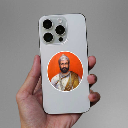 Shivaji Maharaj Ji 2.0 Sticker