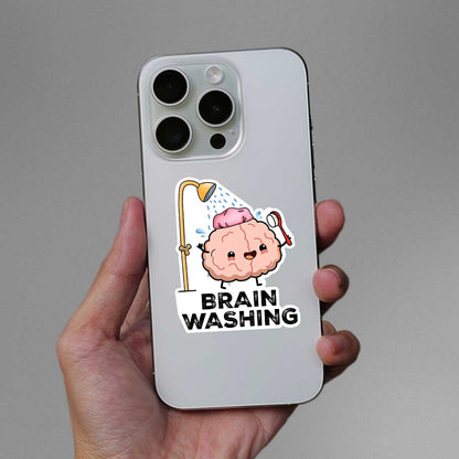 Brain Washing Sticker