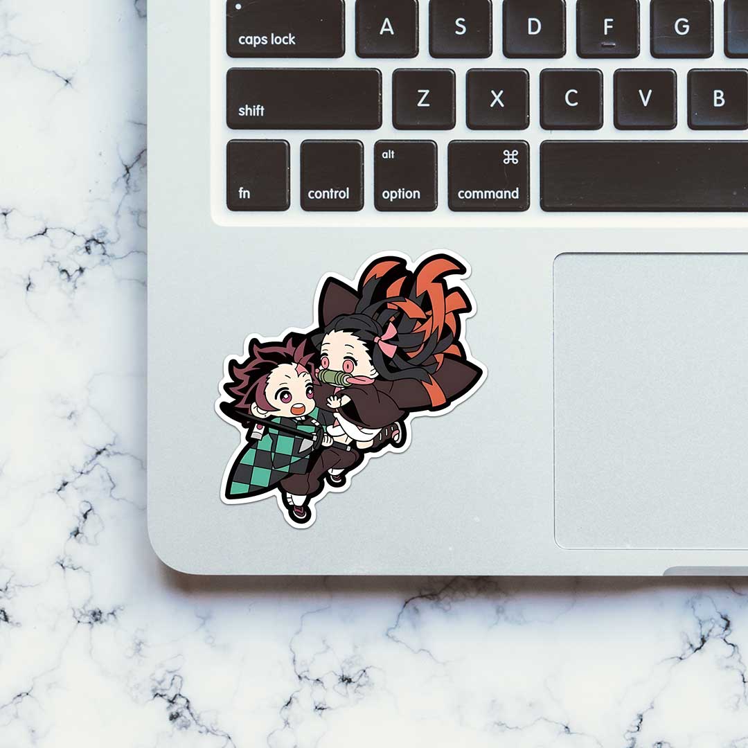 Tanjro & Nezuko Kamado Sticker