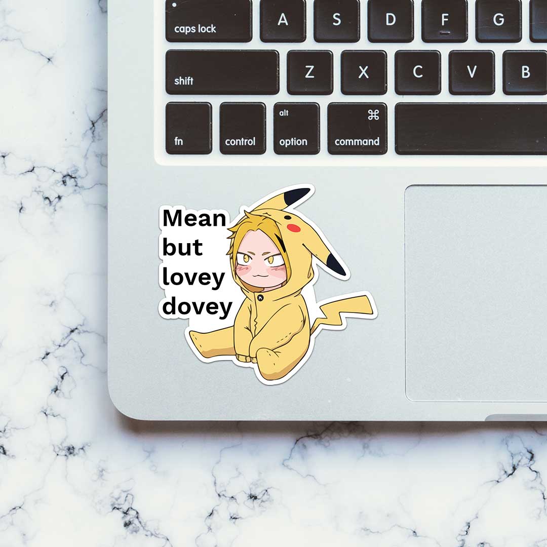 Mean But Lovely Dovey Sticker