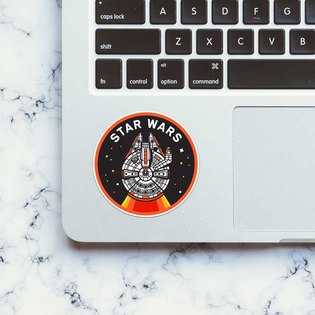 Star Wars Ship Sticker