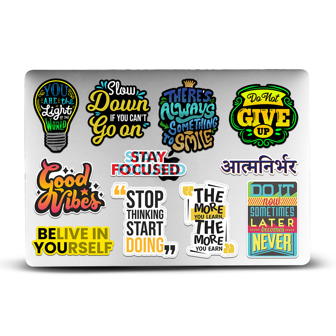 Motivational Sticker Packs [50 sticker]