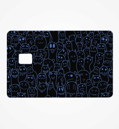 Neon Ghost Credit Card Skin | STICK IT UP