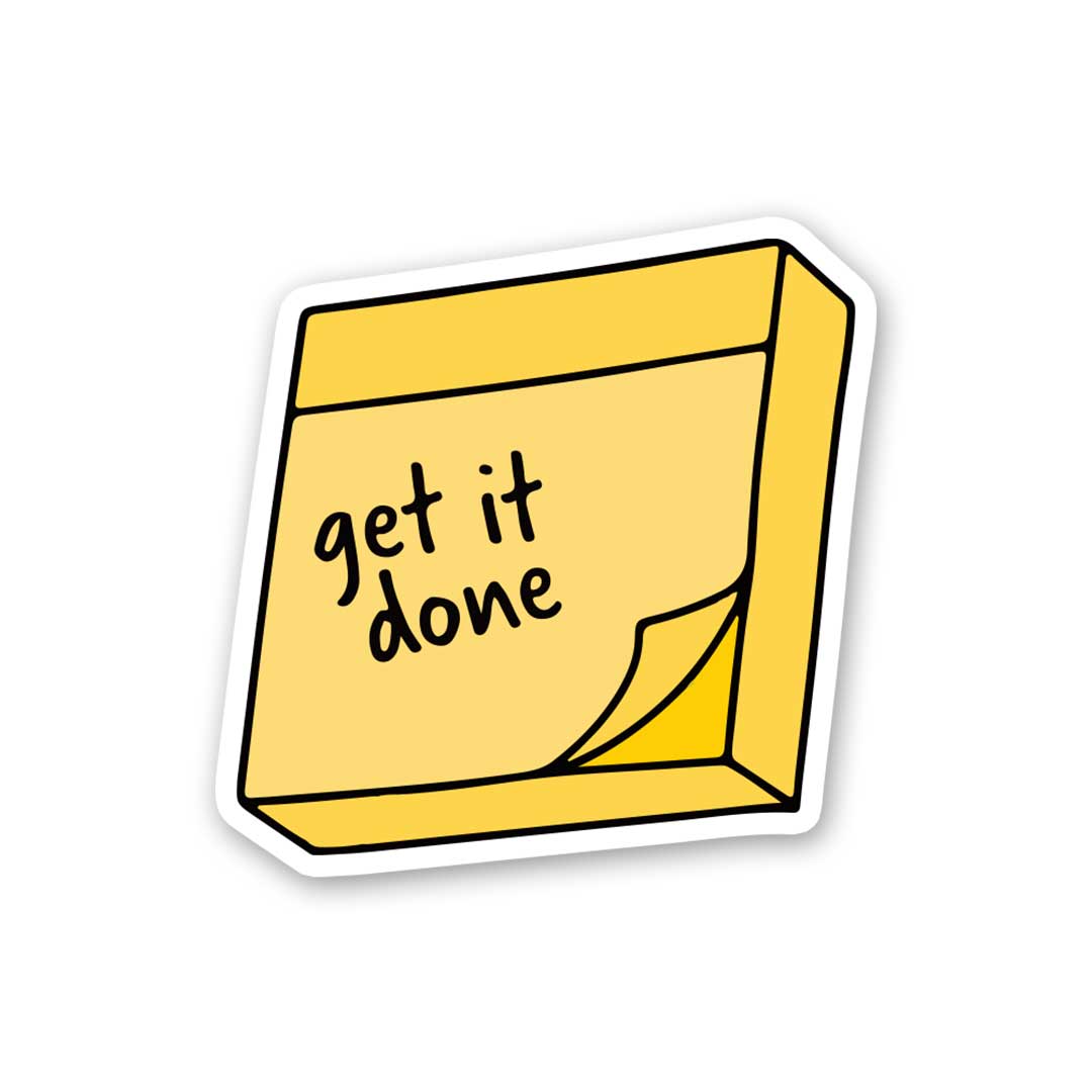 Get It Done Sticker