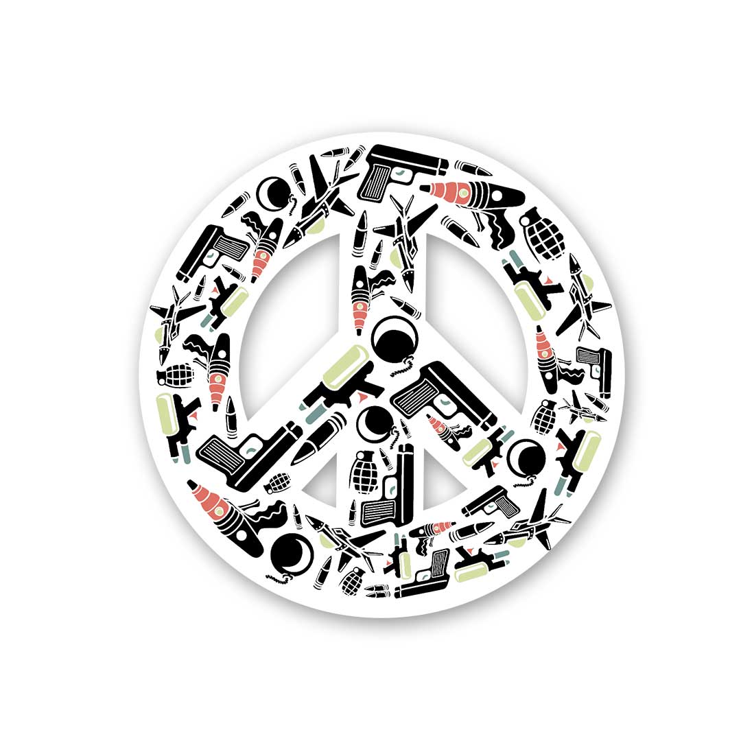 Peace 1.0 Sticker