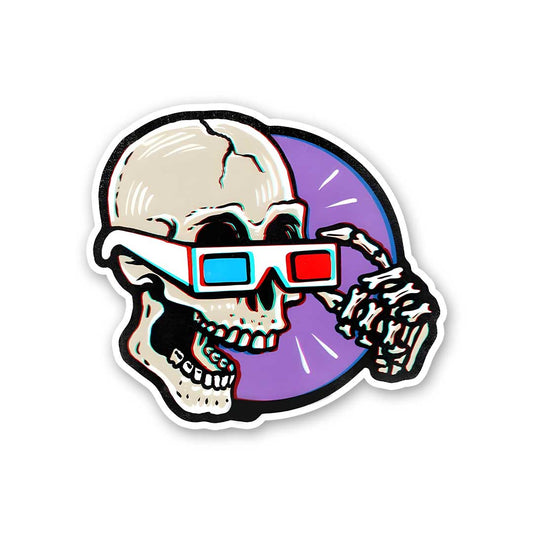 Cool Skull Sticker