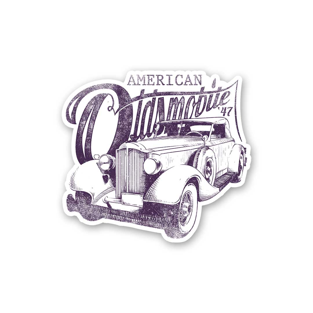 American Olds Mobile Sticker