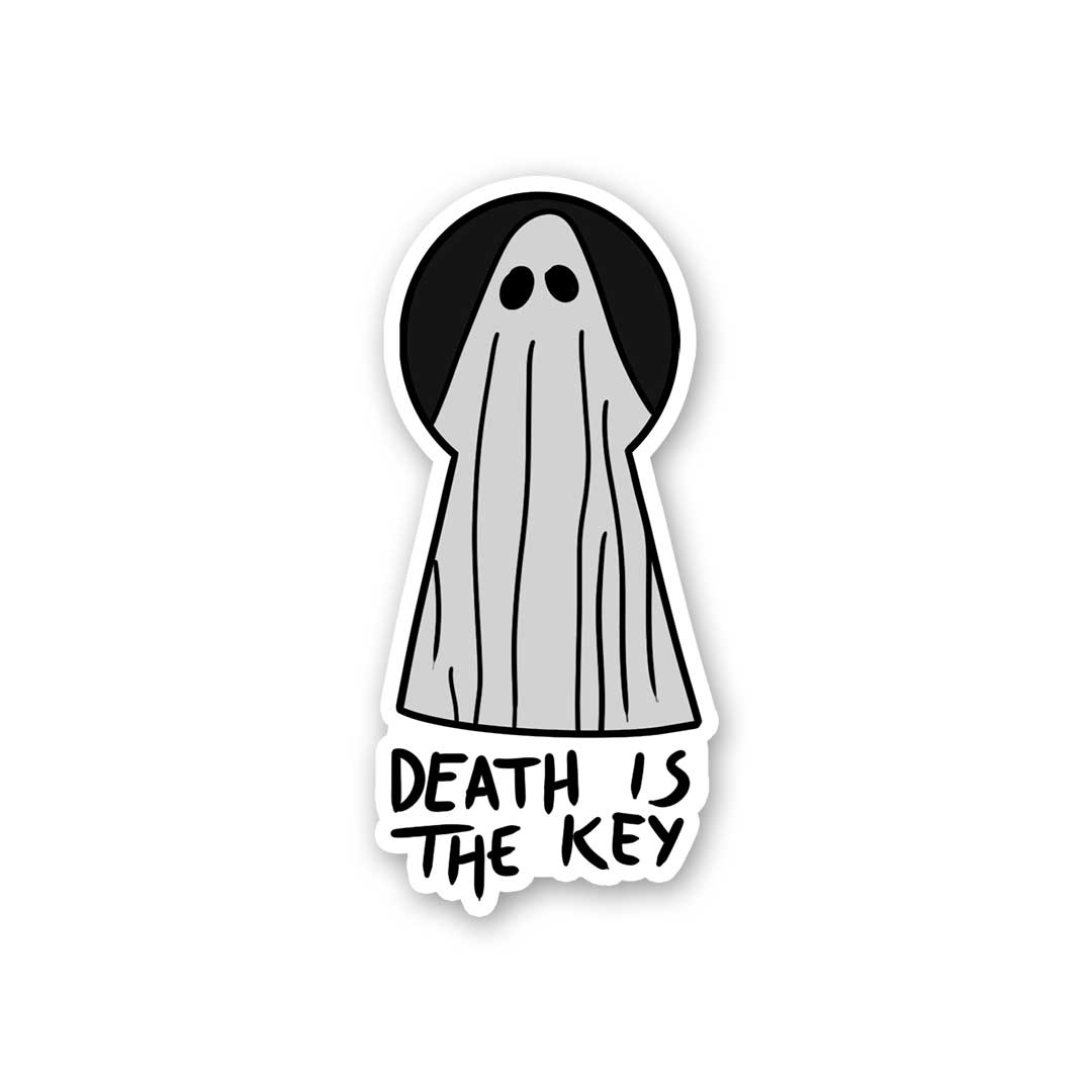 Death Is The Key Sticker