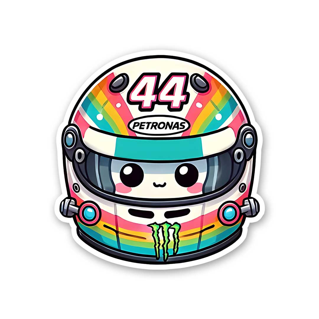 Hamilton Helmet Sticker