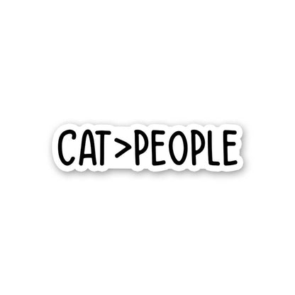 Cat.Pelople Sticker