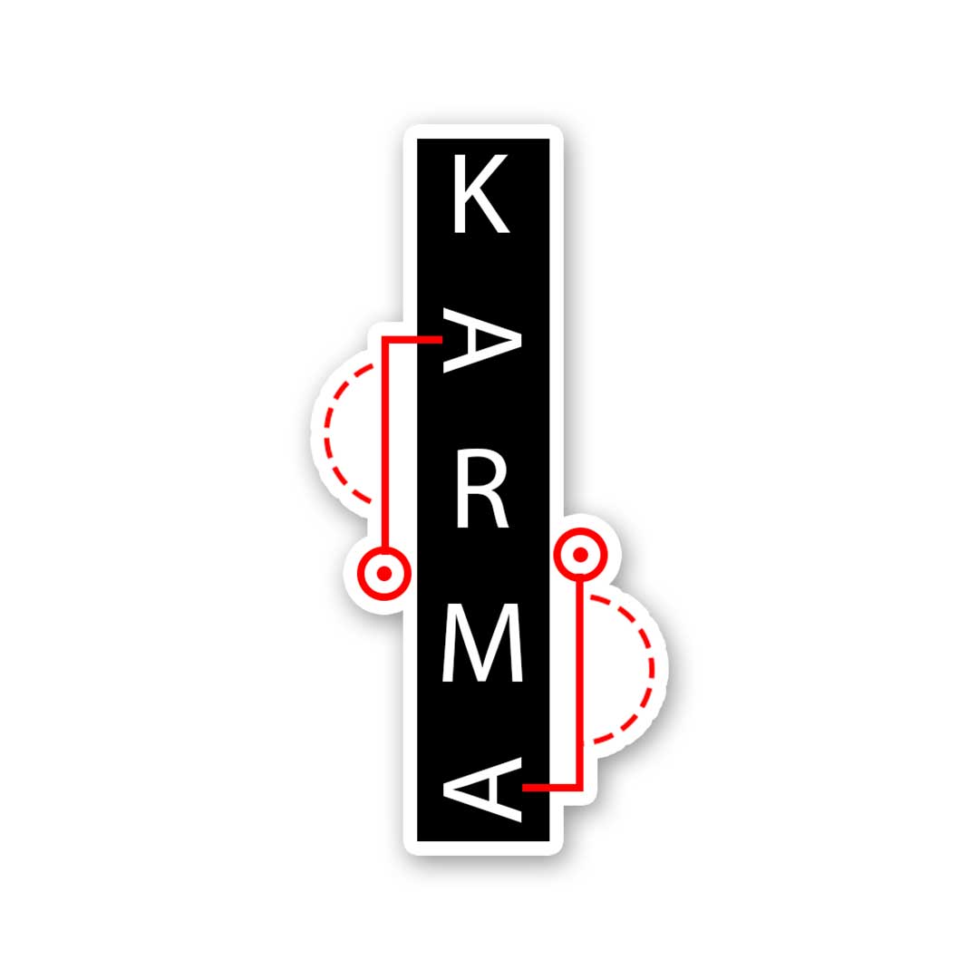 Karma 0.1 Sticker