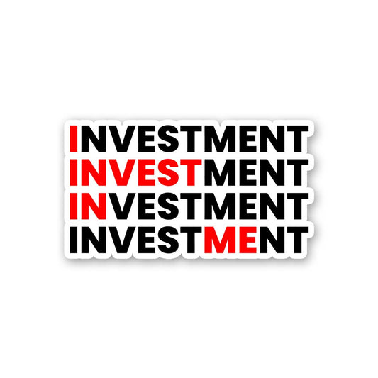 Investment Sticker