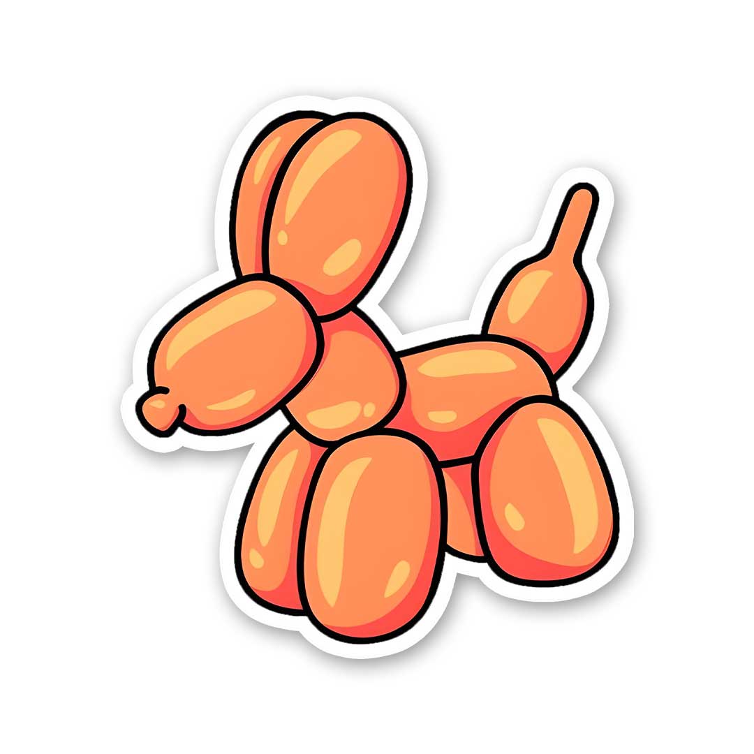 Balloon Dog Sticker