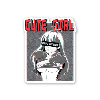 Cute Girl Sticker