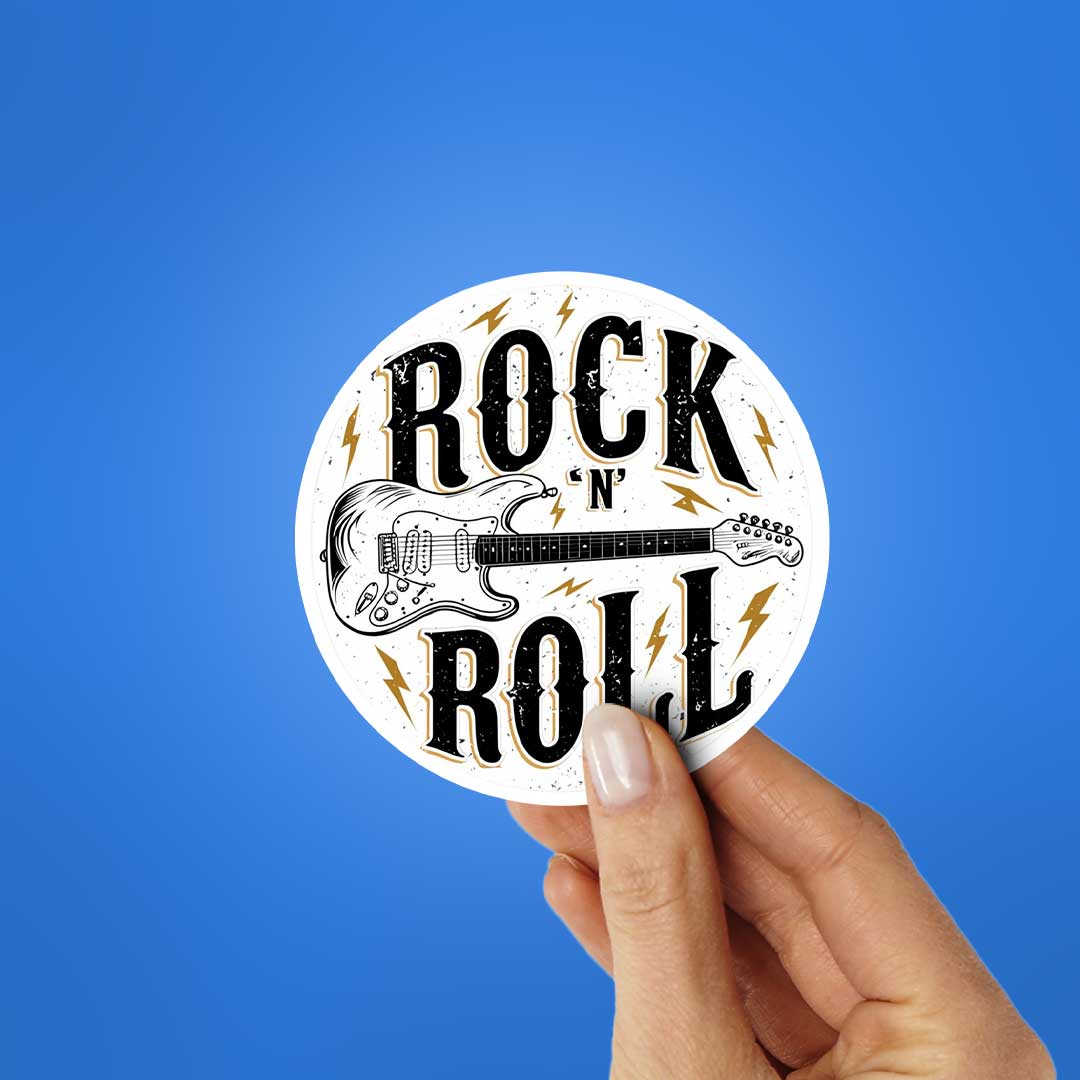 Rock And Roll Sticker