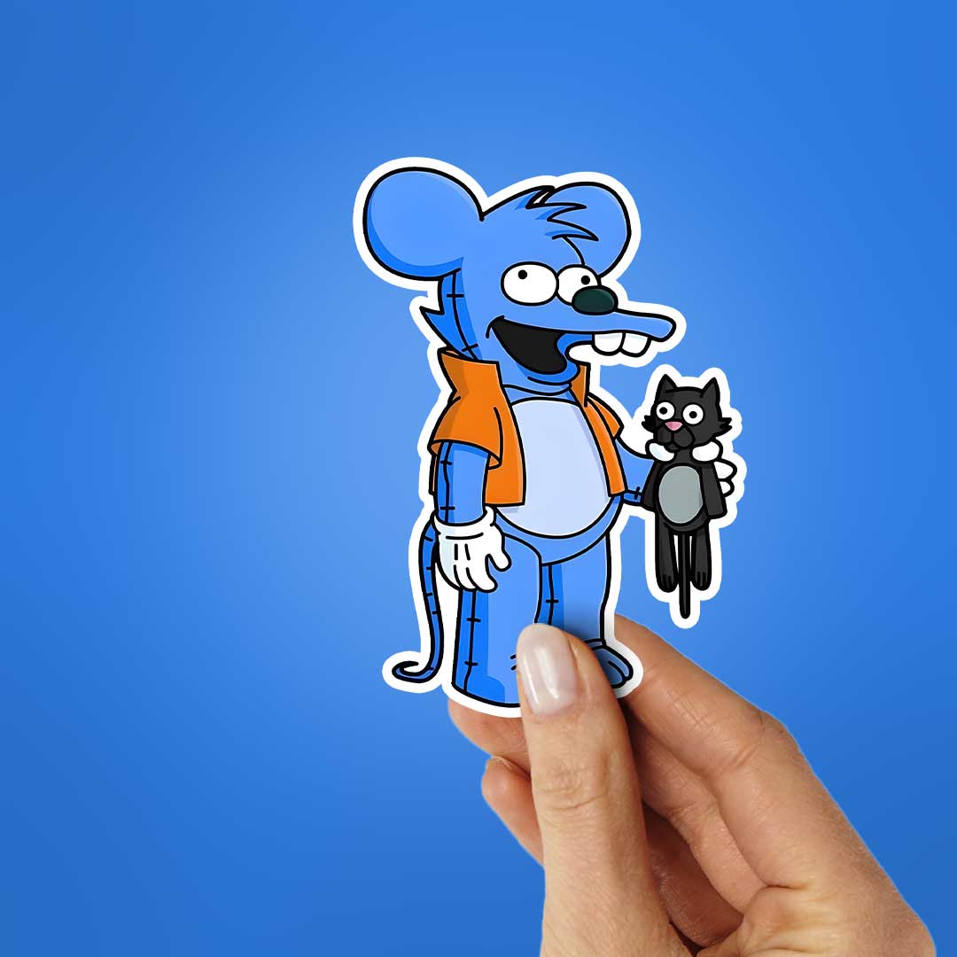 Giant Mouse Sticker