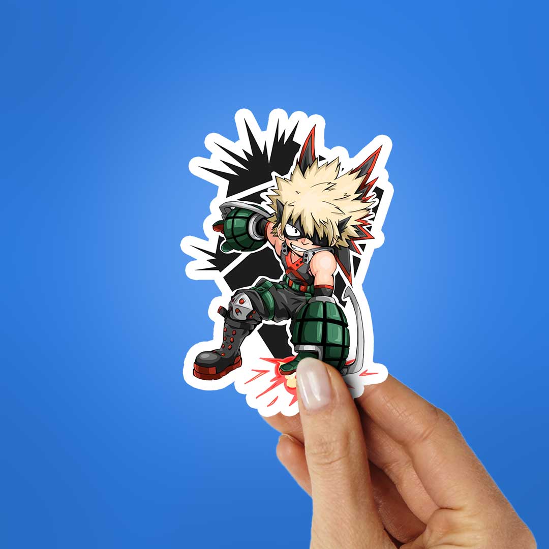 Katsuki Bakugo 0.1 Sticker