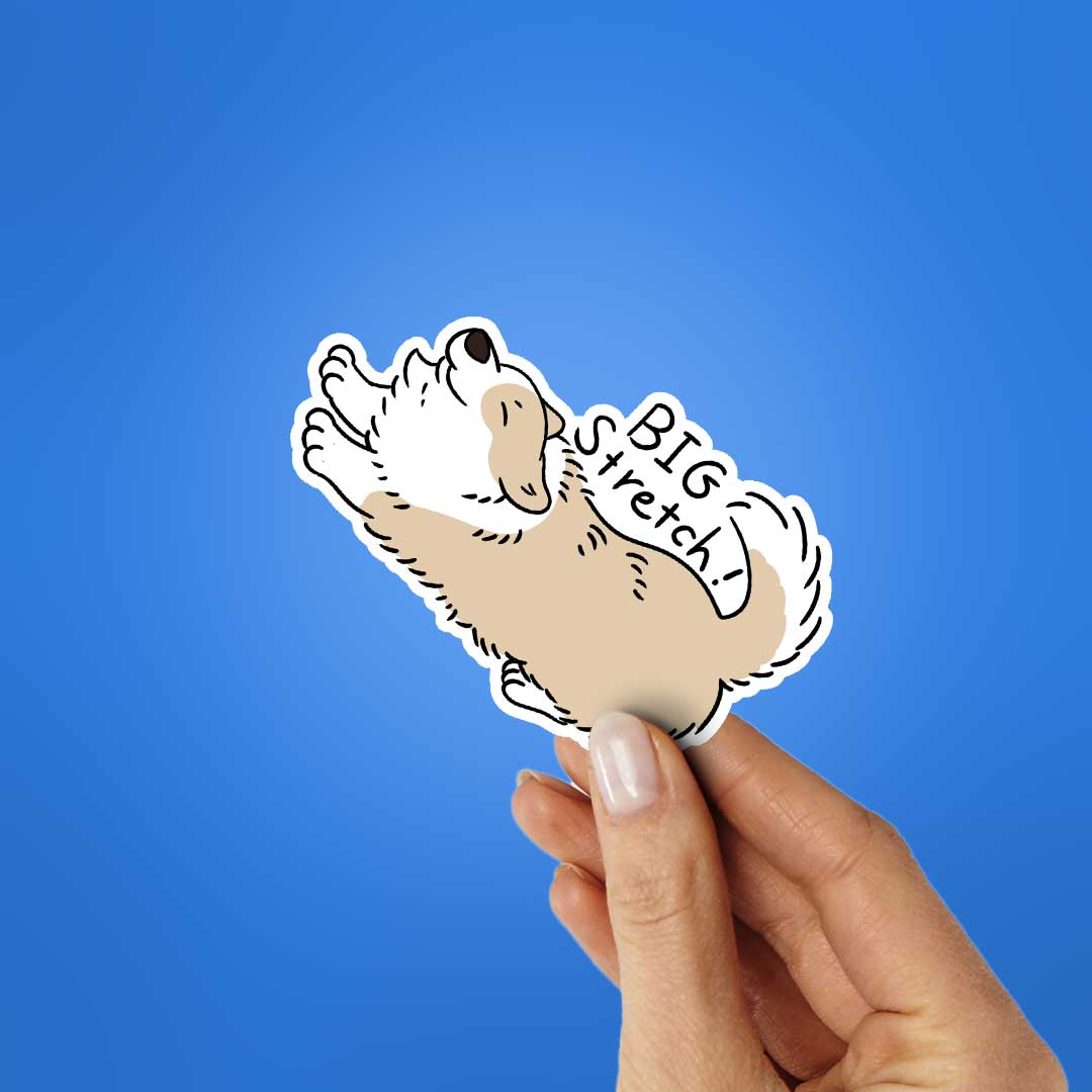 Big Stretch Sticker