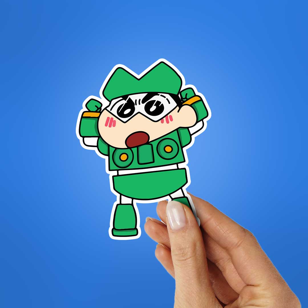 Shinchan Robot Sticker