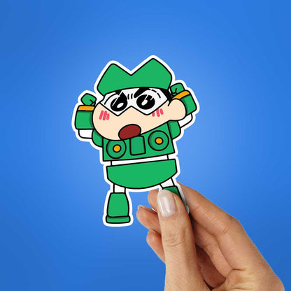 Shinchan Robot Sticker