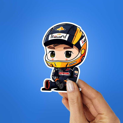 Max Verstappen Chibi Sticker