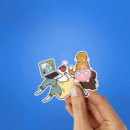 Cat Care Sticker