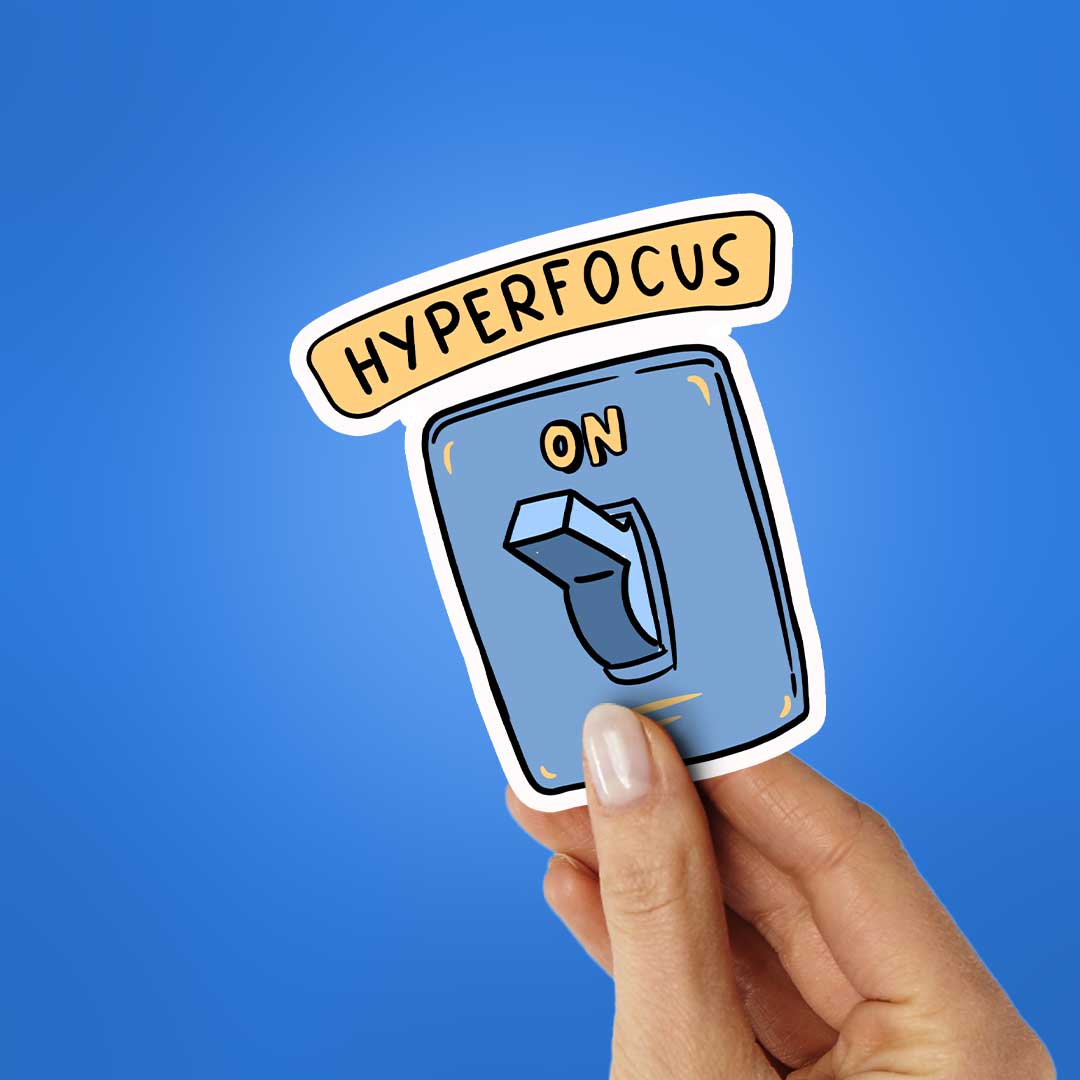 Hyperfocus Sticker