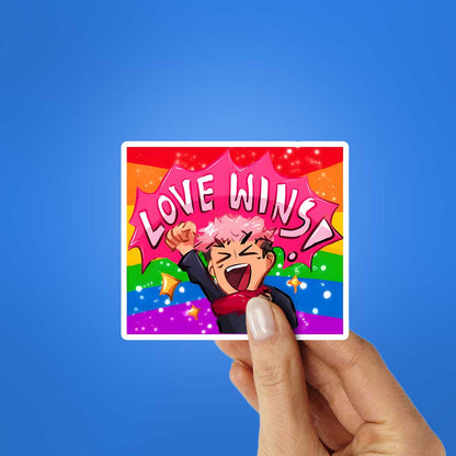 Love Wins Sticker