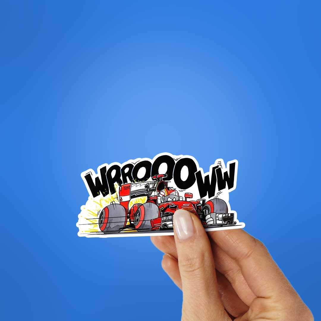 Wrroooww Sticker