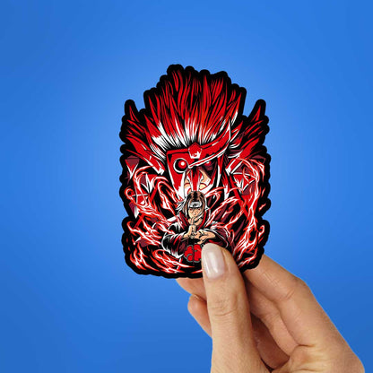 Clan Killer Ninja Anime Sticker