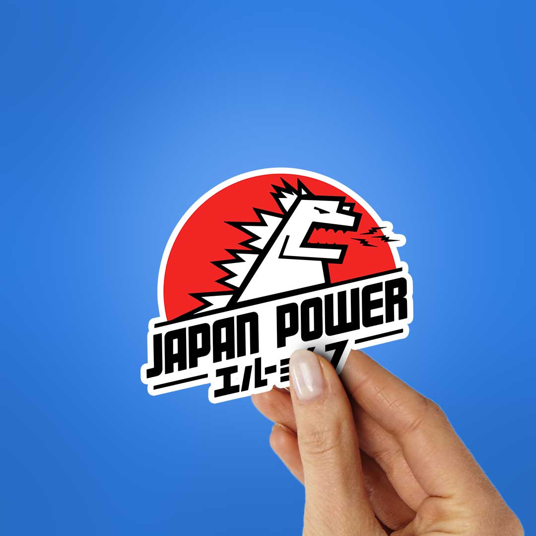 Japan Power Sticker