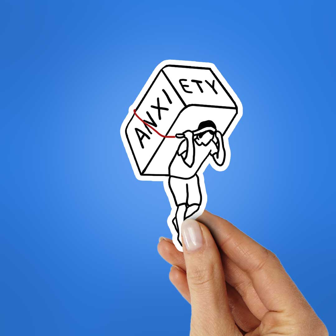 Anxiety Sticker