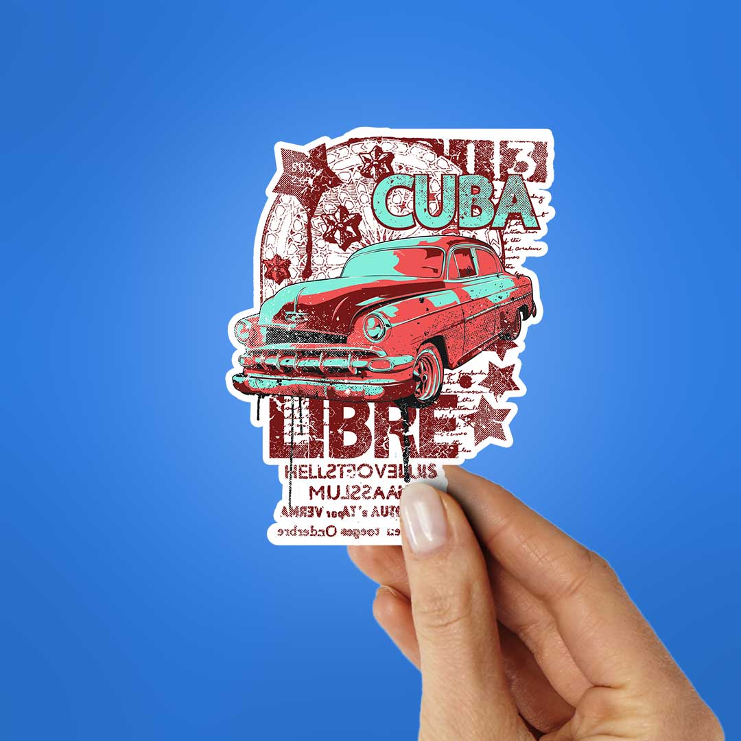 Cuba Libre Sticker