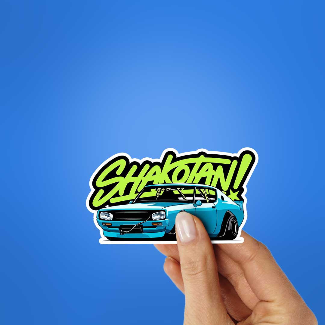 Shakotan Blue Legend Sticker