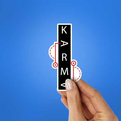 Karma 0.1 Sticker