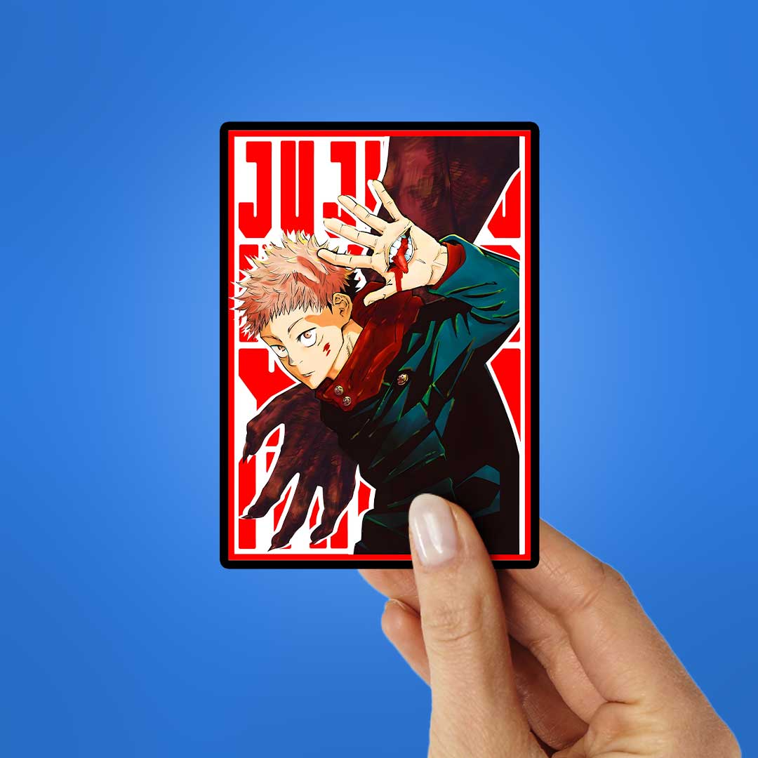 Yuji Itadori Jujutsu Kaisen Sticker