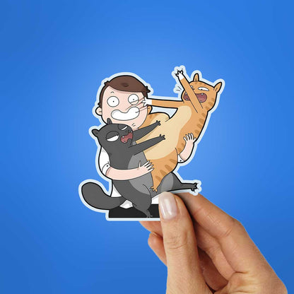 Cat Parent Sticker