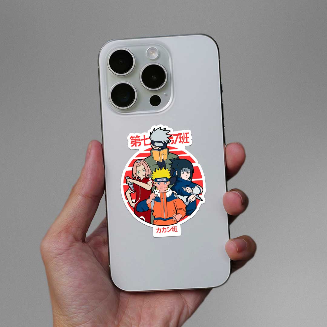 Naruto Squad Sticker