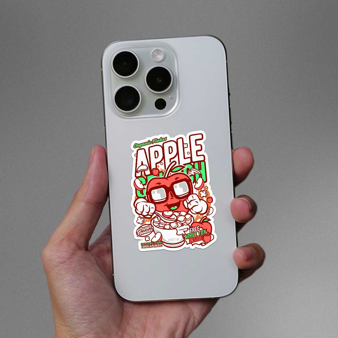 Apple Foodie Sticker