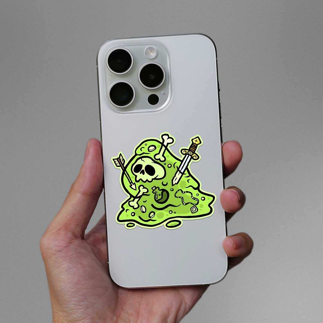 Slime Monster Sticker