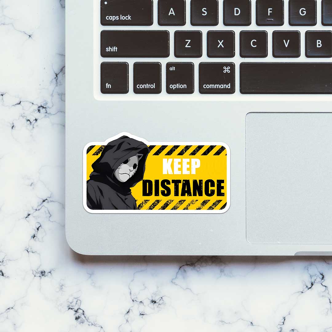 Keep Distance Sticker